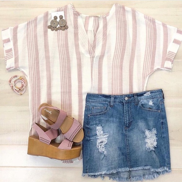 Millibon Tops - 🆕 Breezy Pink Top